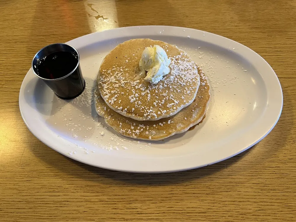 Pancake with Butter and Syrup